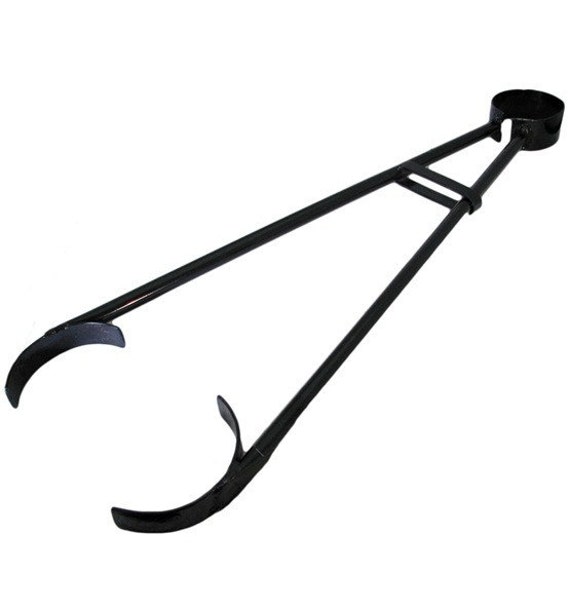 26" Heavy-Duty Flask Tongs Foundry Crucible Refining Melting Precious Metal Casting Gold Silver Copper - TONG-0006