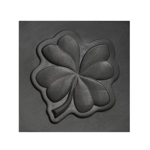 Four Leaf Clover 3D Graphite Ingot Mold for Precious Metal Casting Gold Silver Copper Melting