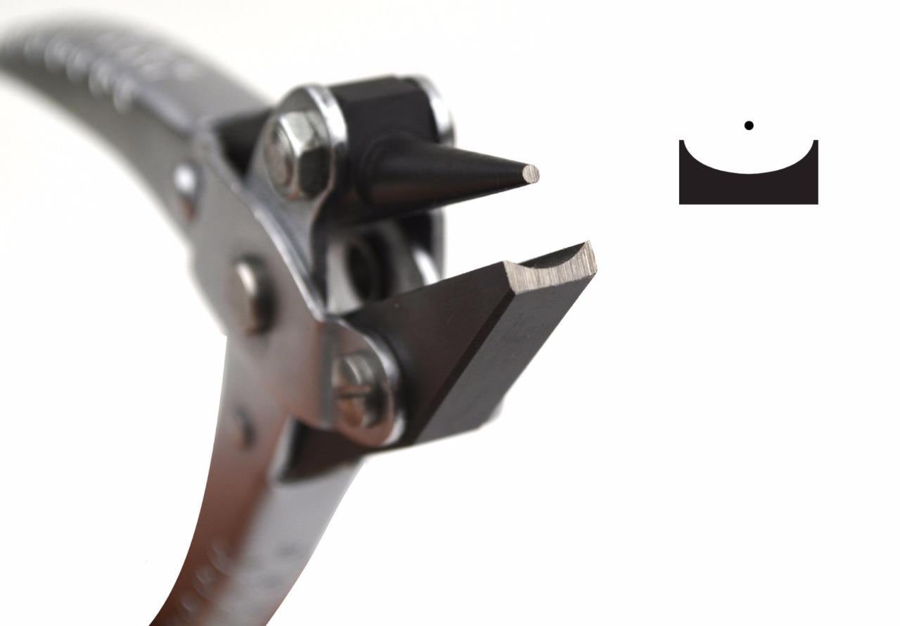 Pinze Rotonde Concave, Strumenti Di Piegatura Del Filo, Pinze In Acciaio, Pinze Ad Anello Per Gioielli Fai Da Te, Artigianato, Hobby, Progetti