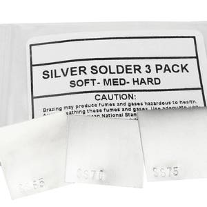 Foglio Saldatura Argento 70% | 3.5x1.9 Cm | Per Gioielli E Artigianato | Basso Punto Di Fusione - Foto 9