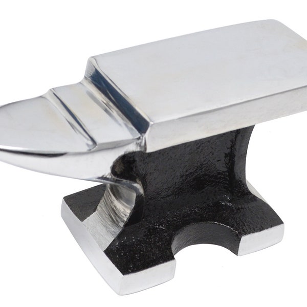 2 Lb Solid Cast Steel Chrome All-Purpose Jewelers Horn Anvil Bench Metalsmith Forming Work Surface Tool - FORM-0014