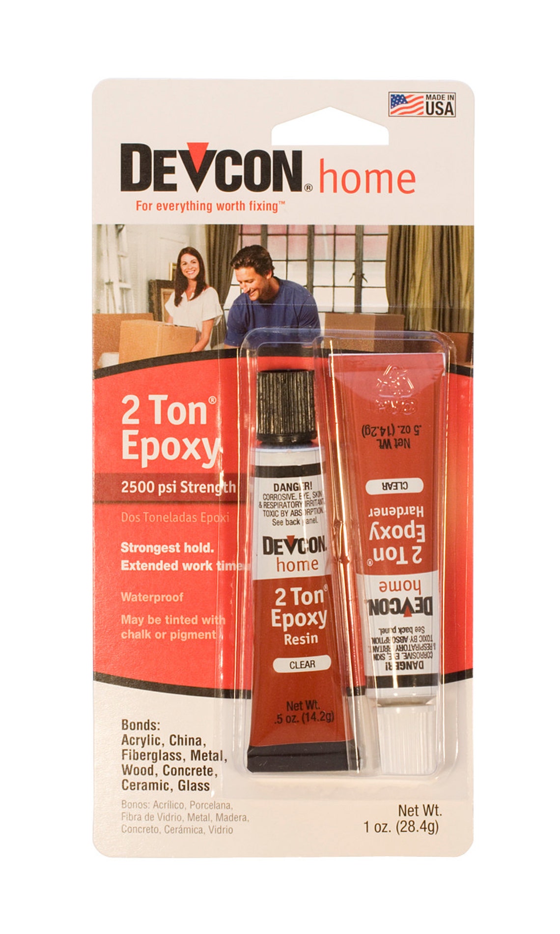 Devcon 2 Ton Epoxy Adhesive Glue Jewelry Making Repairs Glass Etsy