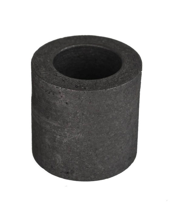6 Sizes Pure Graphite Crucible Cup Propane Torch Melting Gold Silver
