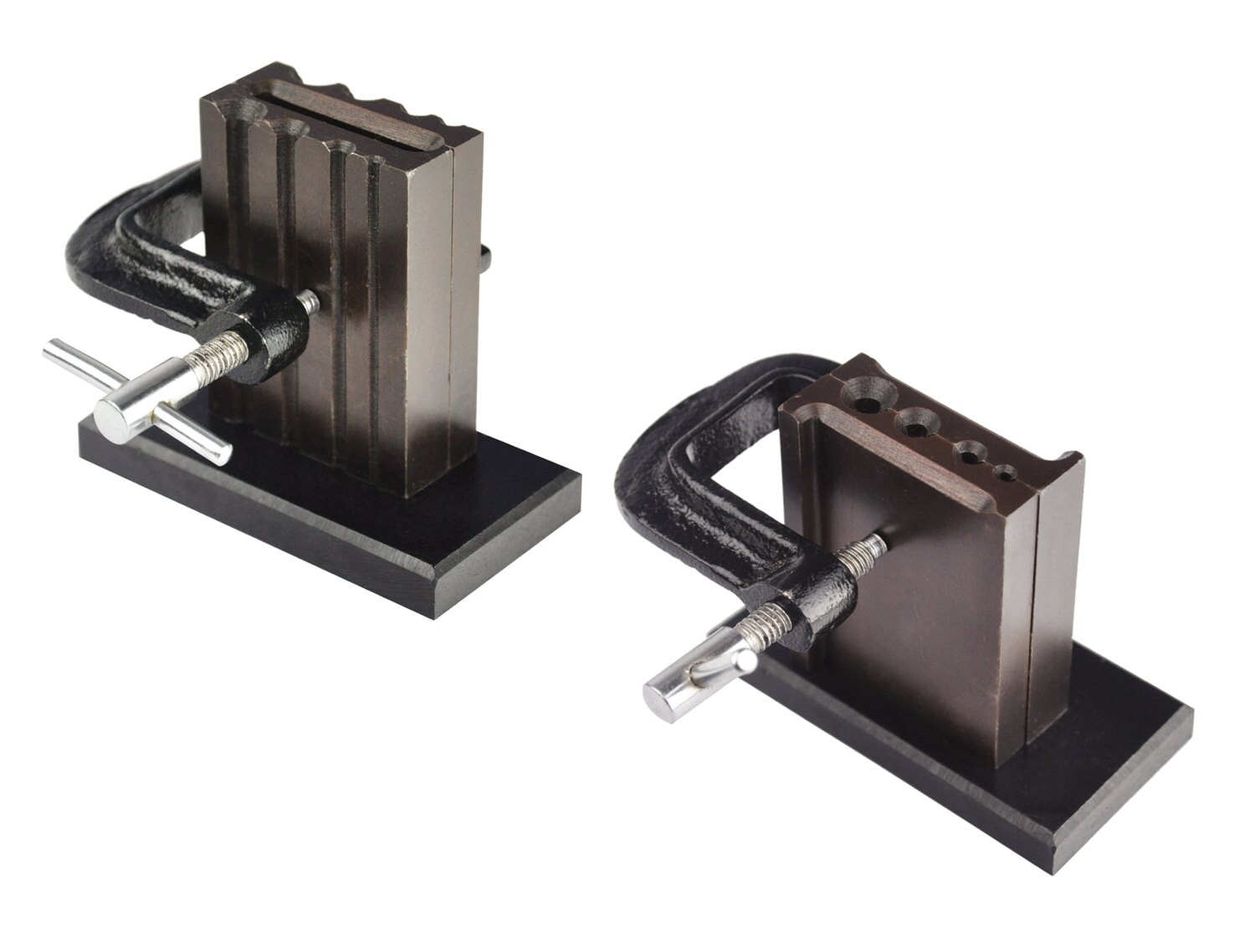 thumbnail image 2 of Metal Melting Mold For Gold Silver Casting - Iron Ingot Mold With Wood Handle 2 of 14