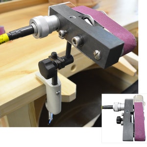Bench Belt Sander Jewelry Making Sprue Grinding Smoothing Finishing Model Making Tool - 23-1151