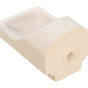 4 Oz Ceramic Centrifugal Crucible with Slot for Kerr Machines Jewelry Making Precious Metal Casting Gold Melting Tool - CAS-320.15