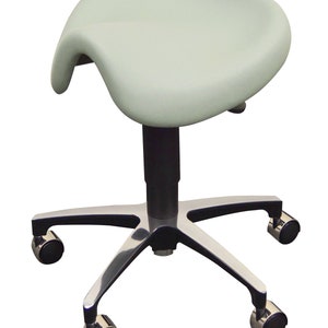 Jewelers Saddle Stool Chair with Tilting Mechanism Adjustable Jewelry Work Bench Chair - 60-1038