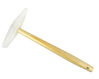 10-1/4" 3 Oz Non-Marring Nylon Cone Wedge Metal Forming Jewelry Making Hammer Tool - HAM-0067