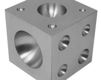 4 "Stalen Dapping Doming Block Sieraden Maken Metaalvormen Vormgeven Buigen Kraal Tool FORM-0257