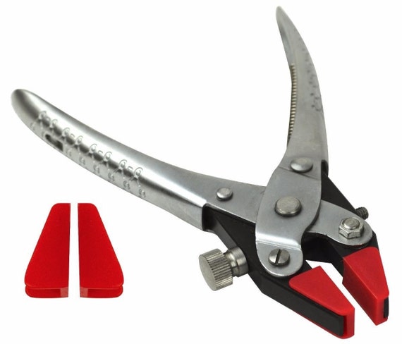 Parallel/clamping Pliers W/ Positioning Screw Jewelry Making Wire Forming  and Bending Repair Non-marring Tool PLR-0074 