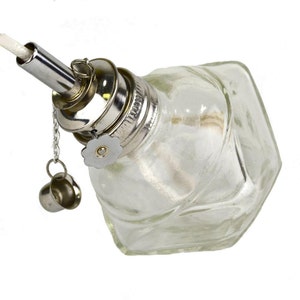 Alcohol Glass Burner Lamp Adjustable 3/16 Wick Extra Wick Jewelers Low Temperature Heating Melting Wax Soldering Hobby Lamp SOLD-0002 image 3