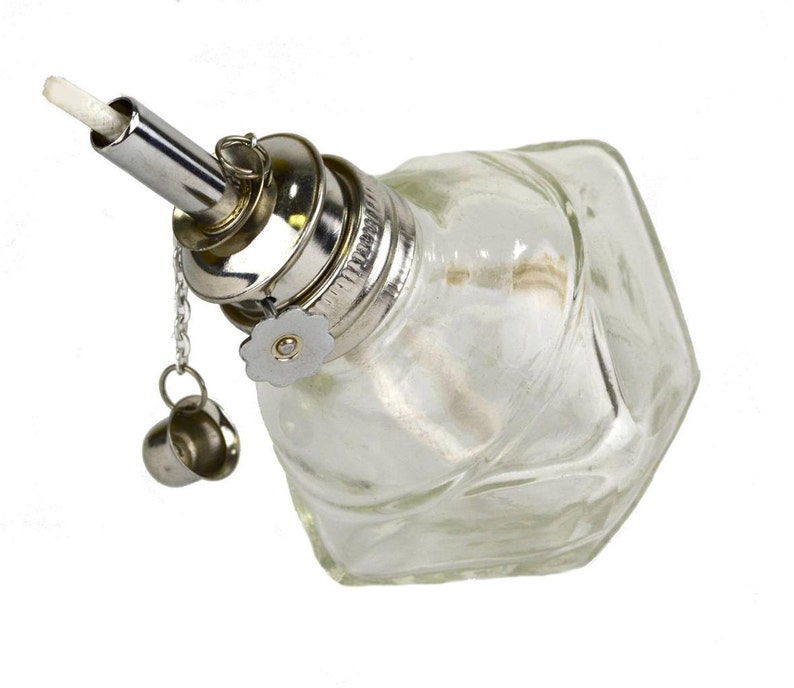 Alcohol Glass Burner Lamp Adjustable 3/16 Wick Extra Wick Jewelers Low Temperature Heating Melting Wax Soldering Hobby Lamp SOLD-0002 image 3