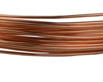 1 Reel ( 9 meters ) 0,8mm ( 20 gauge ) Copper Wire , Round Half Hard Wire ,  Wrapping Wire- MB26