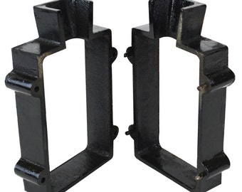 Cast Iron 2-Piece Flask Mold Frame for Sand Casting Jewelry Metal Casting Making Tool - CAST-0014
