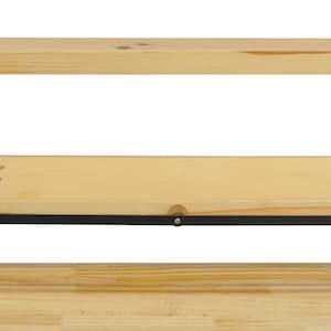 35&quot; x 7-1/4&quot; x 17&quot; Wooden Bench Shelf Jewelry Jewelers Making Tools Workbench Storage Organizer