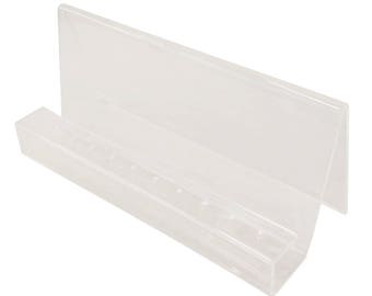 Acrylic Plier and Tool Rack Needle Files Burs Jewelry Making Tools Workbench Storage Holder - HOL-305.00