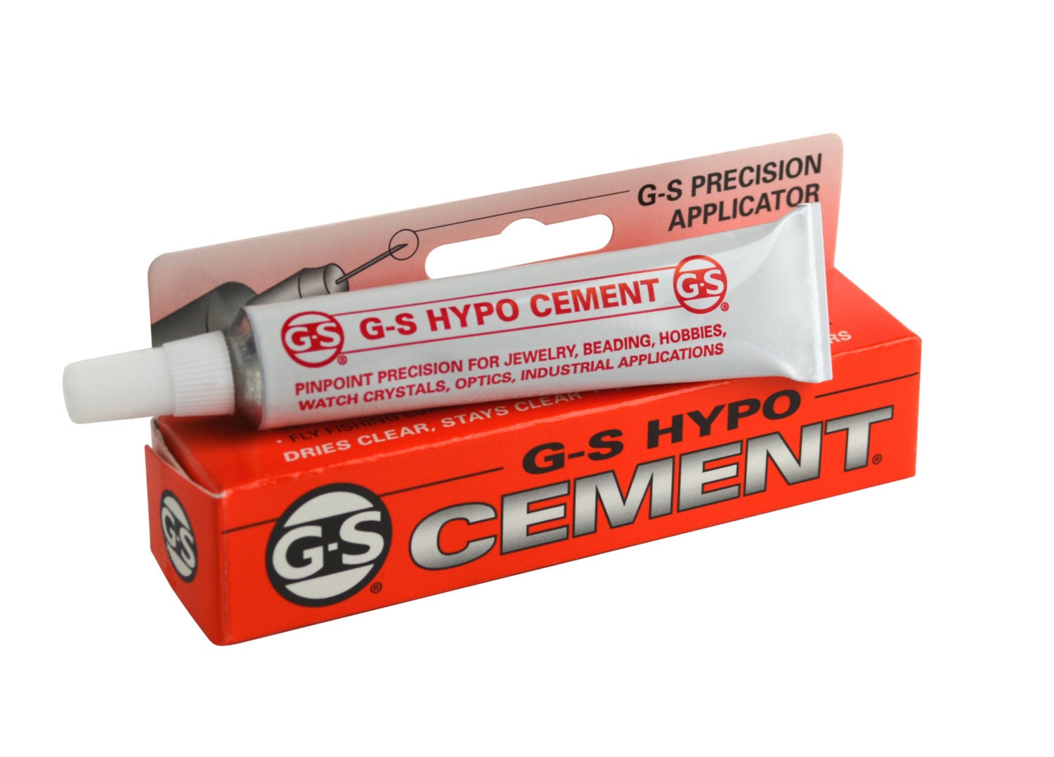 Beadalon Designer Bead Stringing Glue, GS Hypo Cement 9 Ml