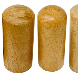 5 Piece Wooden Dapping Punch Set