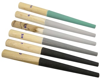Round Sanding Sticks - Set of 6