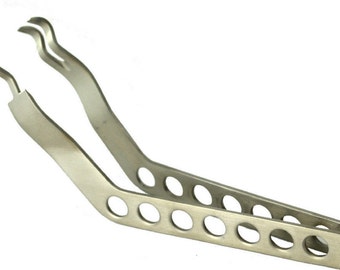 7 "Edelstahl Ultraschall Schmuckherstellung Pinzette - TWEZ-0037