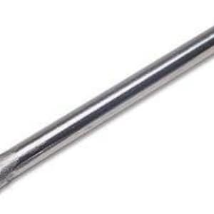 May include: A silver drill bit with a diamond tipped cutting edge.
