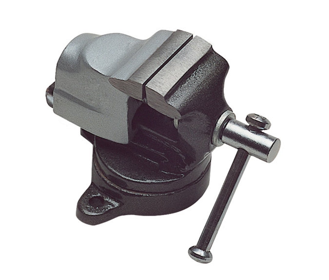 Mini Revolving Bench Top Vise With 30 MM Jaws Jewelry Making Workbench