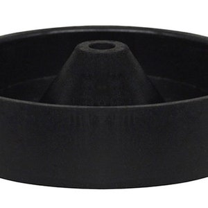 Rubber 3" Cone Sprue Base for Casting