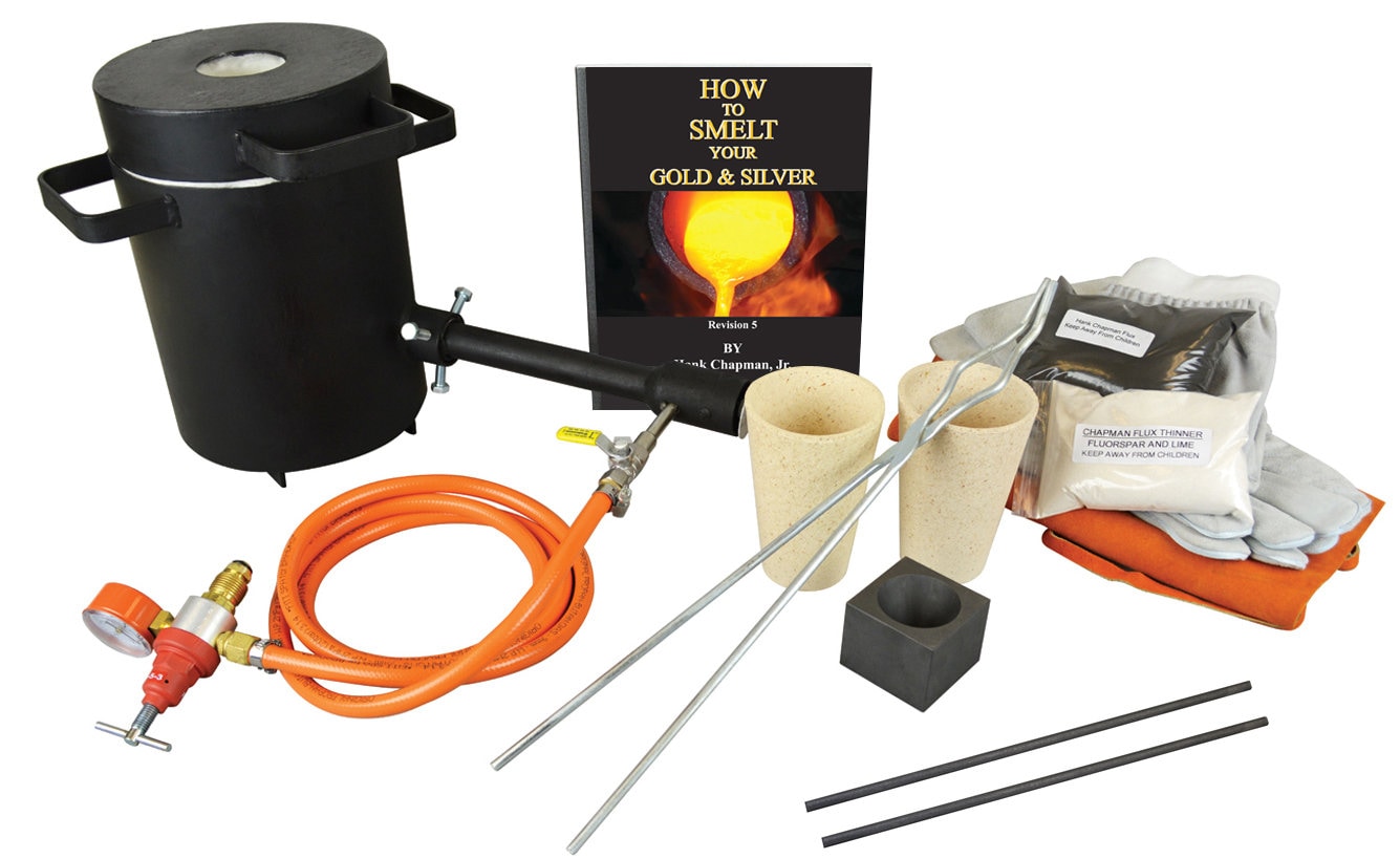 Propane Melting Furnace Metal Foundry Furnace Kit With Graphite
