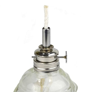 Alcohol Glass Burner Lamp Adjustable 3/16 Wick Extra Wick Jewelers Low Temperature Heating Melting Wax Soldering Hobby Lamp SOLD-0002 image 2