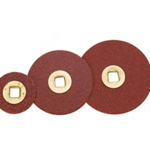 Confezione da 100 dischi abrasivi Snap-On Adalox in ossido di alluminio da 3/4&quot; a grana fine per lucidatura e finitura di gioielli - ABR-157.01