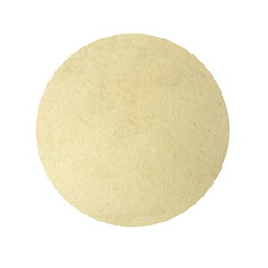 2&quot; Diameter x 1/2&quot; Thick Solid Dense Felt Wheel Jewelry Buffing Polishing Tool - POL-0028