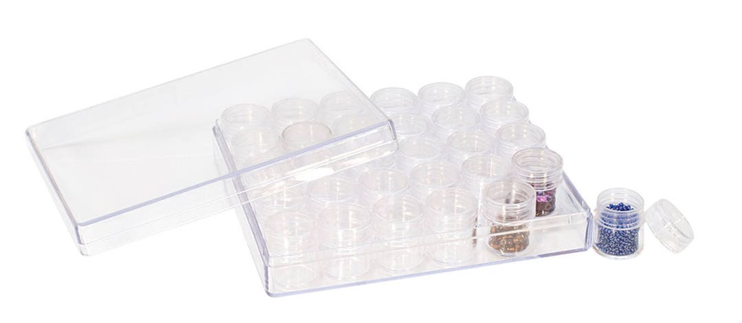 Lid Jewelry Making Organizer Case, Sectioned Seed Bead Sorting Tray, Beading  Compartment Craft Board, Gemstone Storage Tool, Container Box 