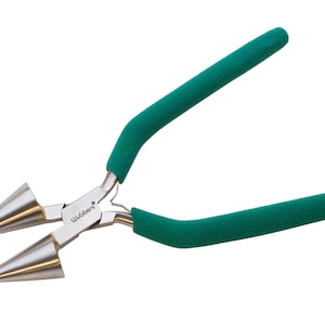 7-1/4&quot; Jumbo Round Tapered Wubbers Jewelry Making Wire Looping Curving Pliers - PLR-1735