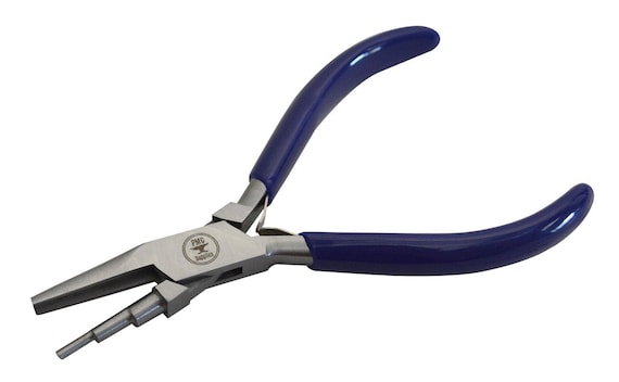 5 1 2 Concave Stepped Round Nose Wire Wrapping Pliers Jewelry
