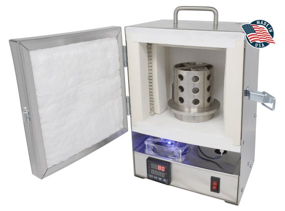 Tabletop Hi-temp 2200 Degree Burnout Oven Kiln Vent Hole