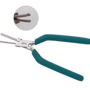6-3/4&quot; Small Half-Round Designer Mandrel Wubbers Wire Forming Jewelry Making Tool - PLR-1660
