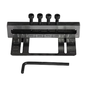 Deluxe 4 Hole Maker Punch Jig Jewelry Making Metal Plastic Punch Charm Tool 18, 16, 14, and 12 Gauge - FORM-0213