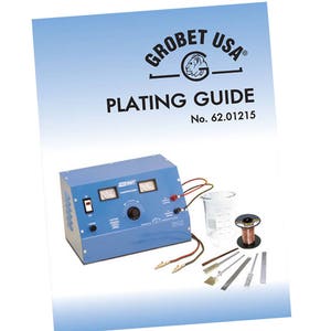 Grobet USA Plating Guide pour le placage de métaux précieux - 62.01215