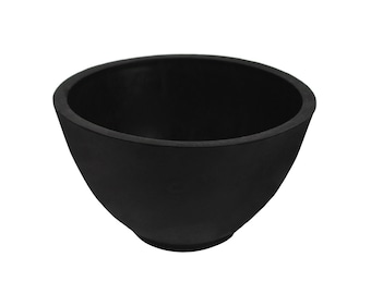 4" Rubber Mixing Bowl for Lost Wax Investment Dental Casting - CAST-0085