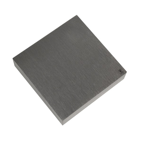 2-1/2" x 2-1/2" x 3/4" Steel Bench Block Metal Forming Jewelry Work Surface Hammering Wire Tool - FORM-0092