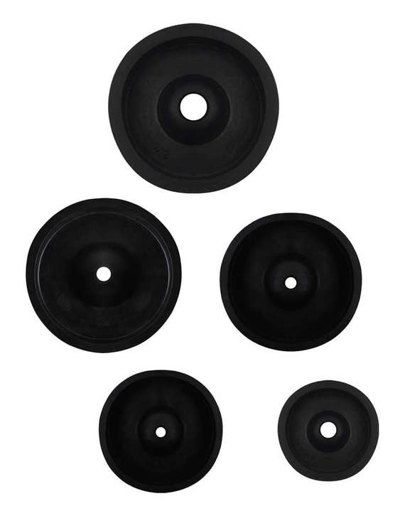 PMC Supplies Zubehör Blaue Gummi-Anguss Basis Für Schmuck Wachs Baumguss Mit Kolben Für Wachsausschmelzverfahren Zubehör