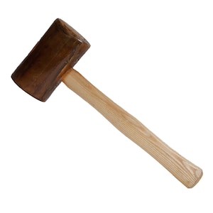 Rawhide - hide head Leather Hammer/ Mallet – Hands of Tym