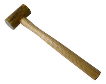 1" x 2" Rawhide Mallet Jewelry Making Repair Metal Forming Hammer - 37.720