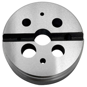 Round Bench Block Steel Fixed on Rubber 3 Inch Dia.