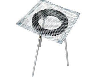 9&quot; Tripod w/ 6&quot; x 6&quot; Screen Mesh Jewelry Making Repair Soldering Stand Bunsen Burner Alcohol Heating Lamp Tool - SOLD-0032
