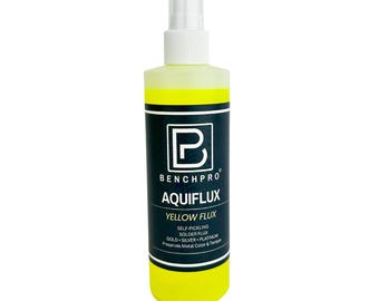 Aquiflux Self Pickling Flux for Precious Metals Gold Silver Jewelry and Hard Soldering 8 Oz (1 Half-Pint) - SOLD-0115