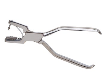 6-1/4 « Stainless Steel Multiple Hole Punching Pliers avec 0.8 à 2.0 MM Trous Rotating Wheel Bijoux Fabrication De Métal Outil de Formage - PLR-139.00