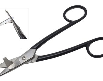 Whaley Precision Bezel and 90 Degree Metal Wire Cutting Shears Jewelry Making Cutters Scissors - SHR-542.00