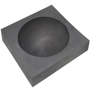 3-1/2&quot; Marble Glassblowing Sphere Graphite Mold - BMLD-0011