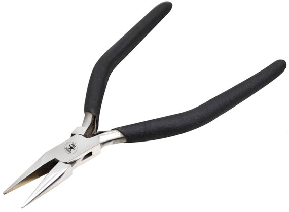 6-1/2 Heavy-duty Chain Nose Pliers W/ Springs and Comfort Grip